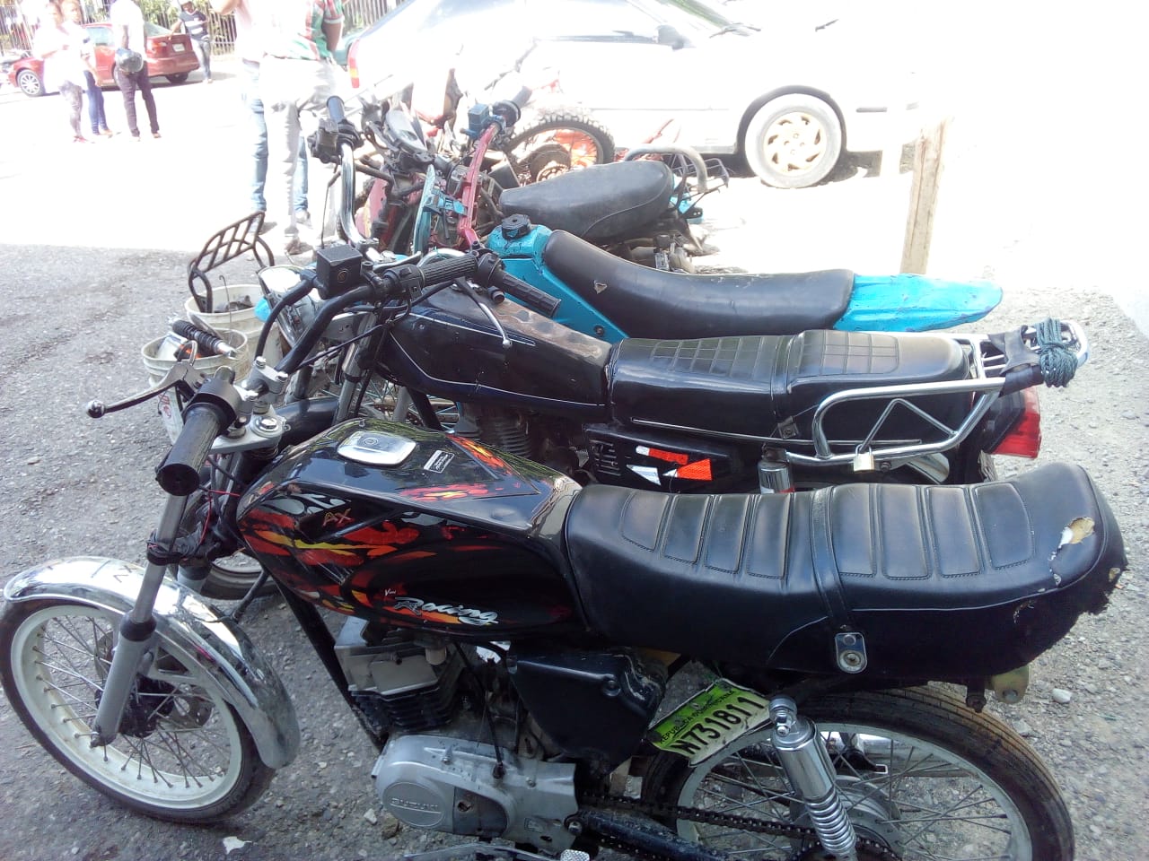 Policía Nacional recupera más de 16 motocicletas