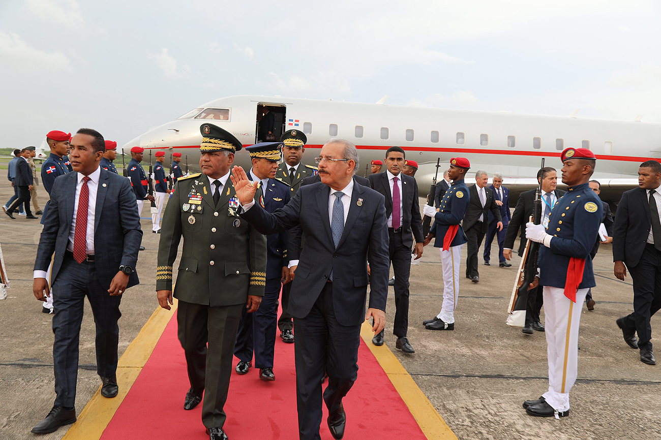 Danilo Medina regresa a la República Dominicana