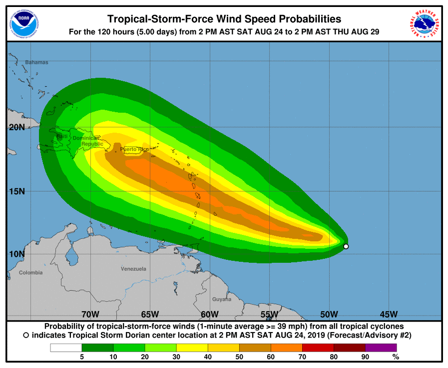 República Dominicana coloca en alerta mínima a seis provincias