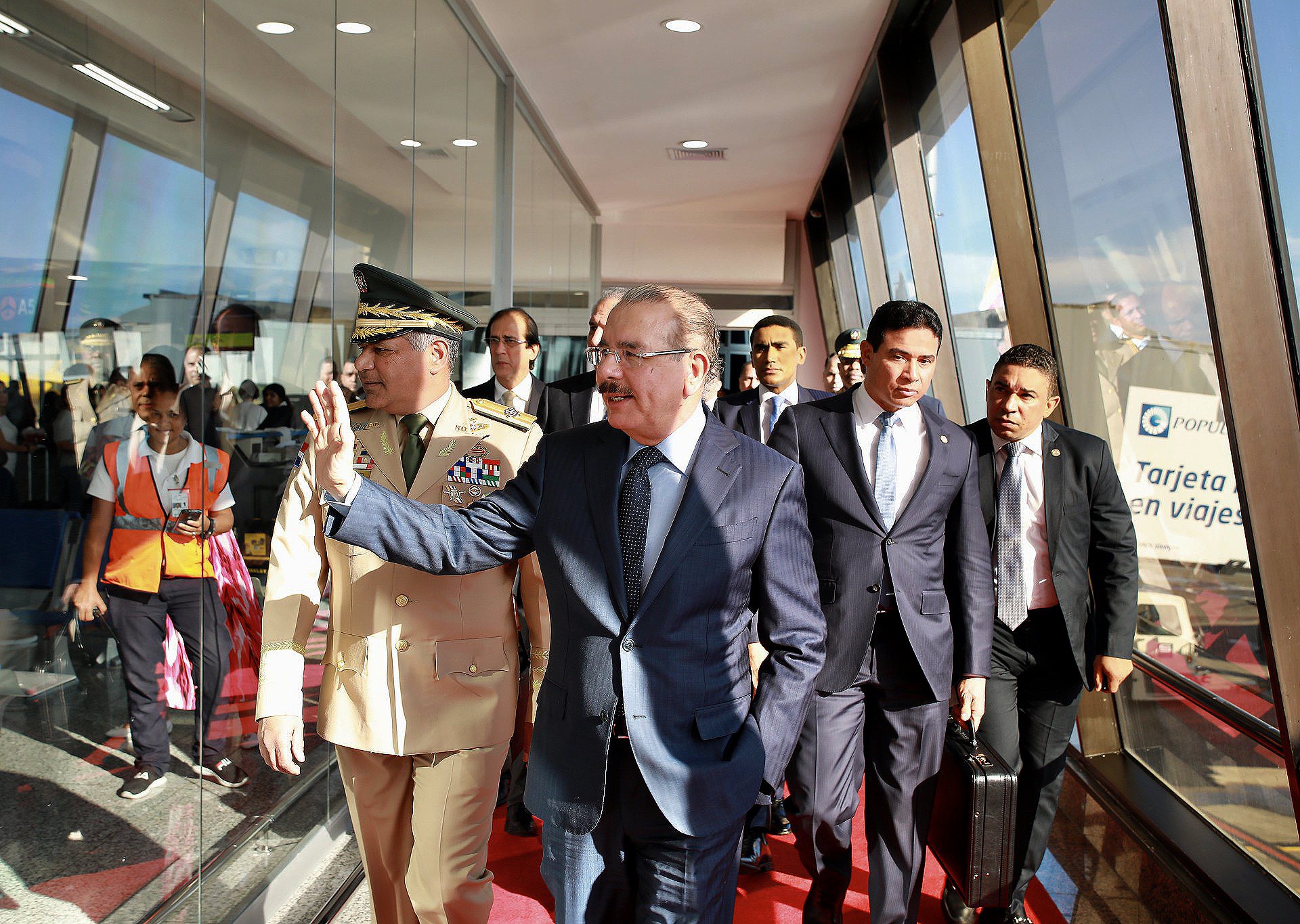 Presidente Danilo Medina regresa al país