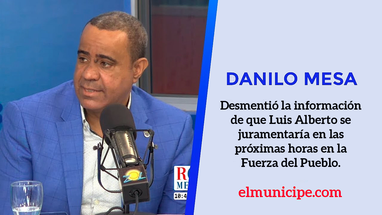 Danilo Mesa desmiente información