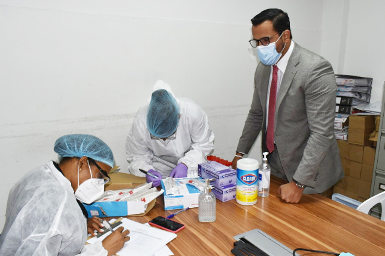 INAGUJA realiza prueba de COVID-19 a empleados de la institución