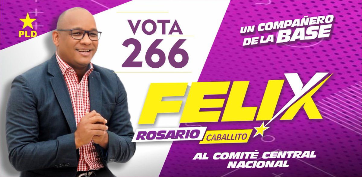 Caballito llama a los dirigentes del PLD a votar por los candidatos de su preferencia