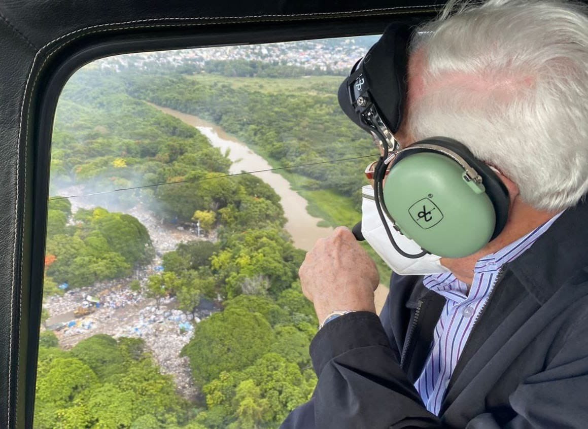 Alcalde Manuel Jiménez busca cerrar vertedero instalado a orillas del río Ozama