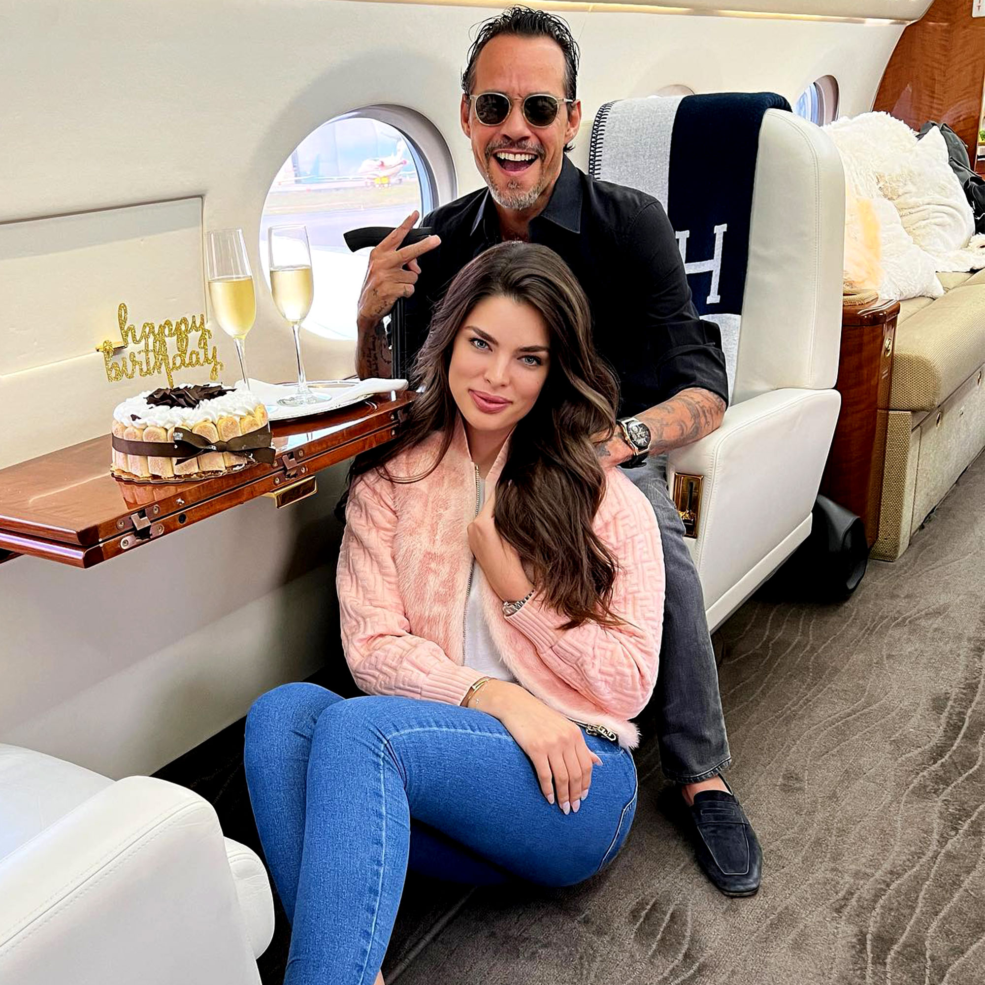 Marc Anthony y Nadia Ferreira esperan su primer hijo