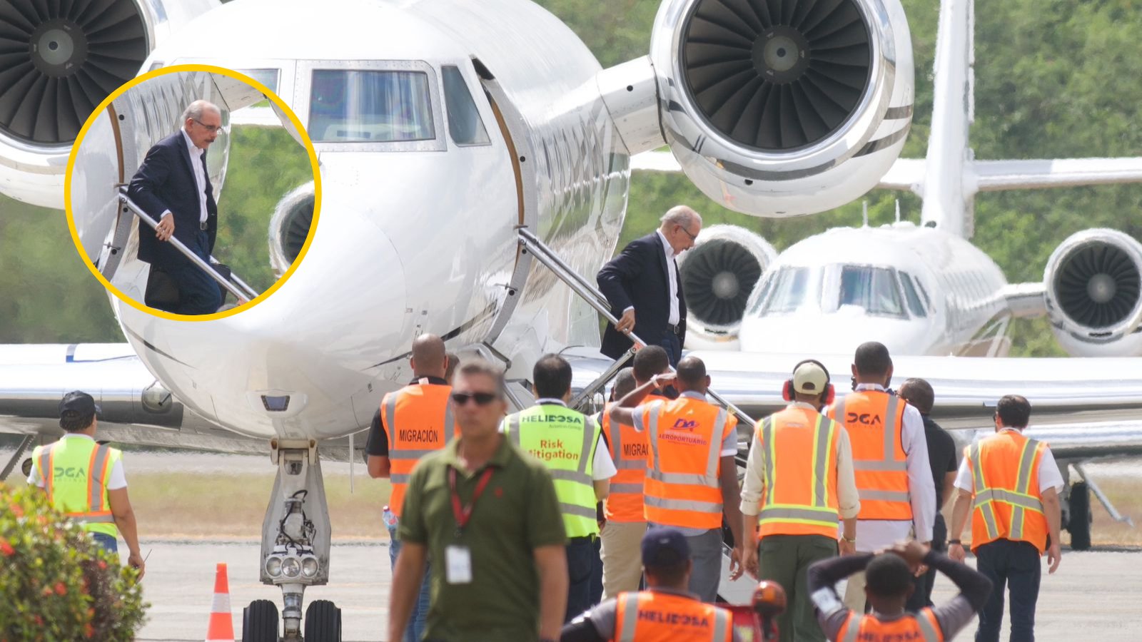 Danilo Medina regresa al país