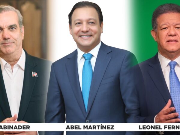 Luis Abinader 48%, Leonel Fernández 25% y Abel Martínez 18%, según Gallup