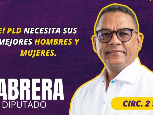 Cabrera volverá aspirar a diputado