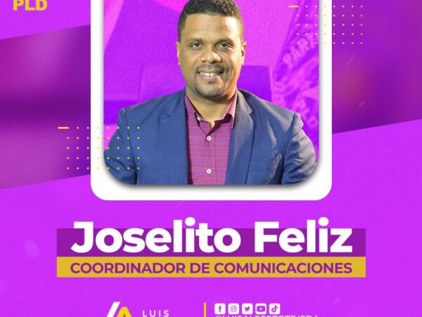 Luis Alberto designa a Joselito Feliz como su coordinador de comunicaciones