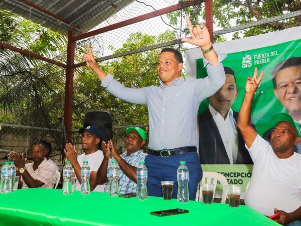 Yoel Concepción recibe apoyo de dirigentes de la Fuerza del Pueblo