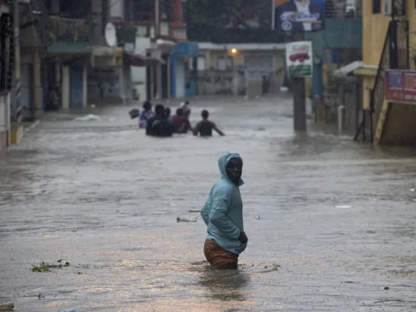 Intensas lluvias en la República Dominicana