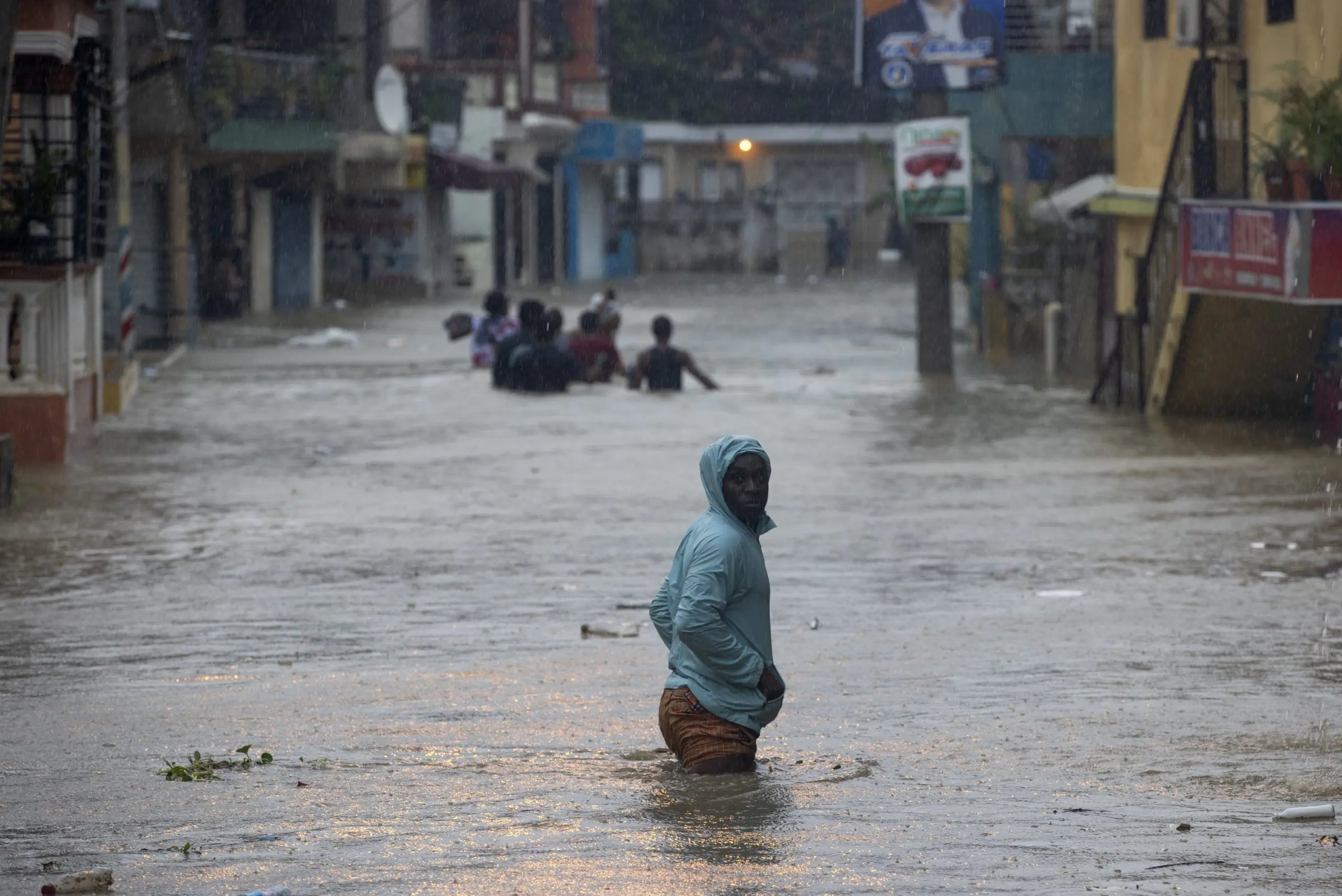 Intensas lluvias en la República Dominicana