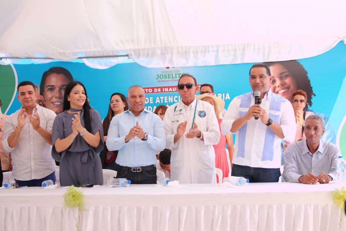 Joselito inaugura Centro de Atención Primaria en SDE