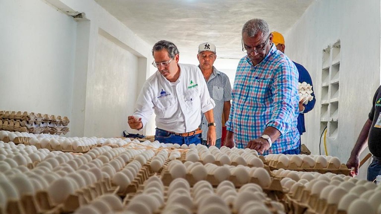 INESPRE compra pollos y huevos a productores de Dajabón