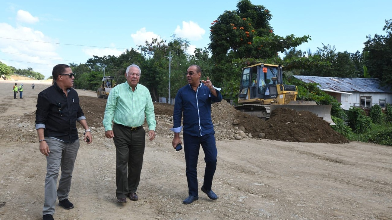 Trabajos de construcción de Circunvalación de Los Alcarrizos están avanzados