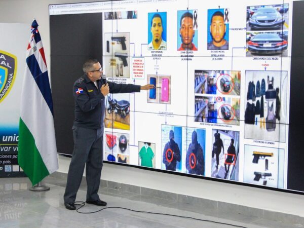 Policía detalla proceso investigativo del asalto a sucursal del Banco Popular