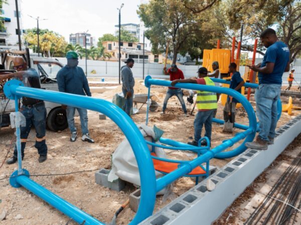 Alcaldía del Distrito Nacional trabaja simultáneamente en la construcción de 6 parques