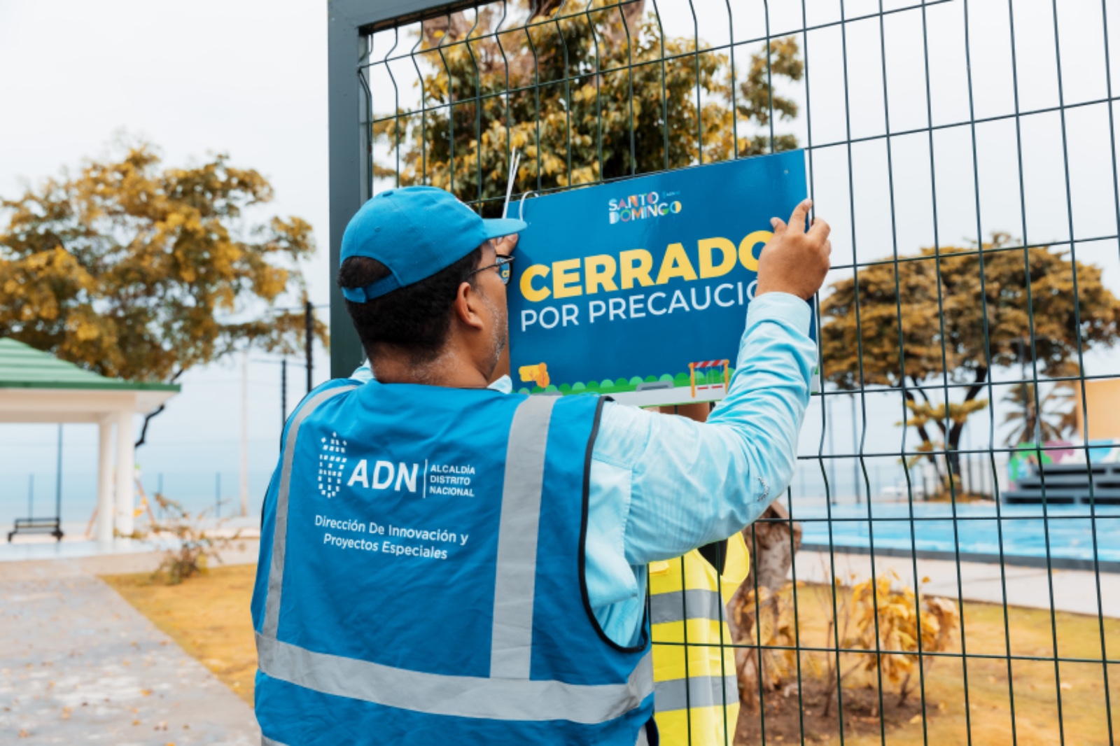 Alcaldía del Distrito Nacional cierra los parques por lluvias