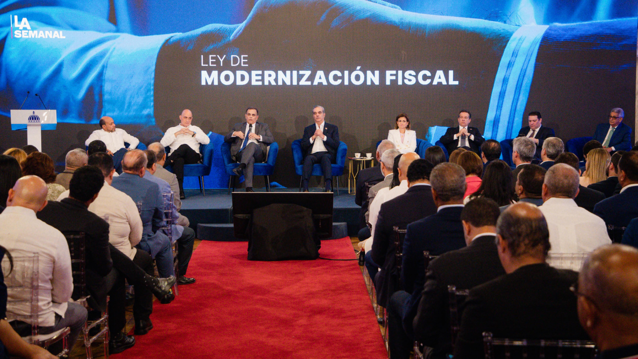 Presidente Abinader encabeza presentación del Proyecto de Ley de Modernización Fiscal