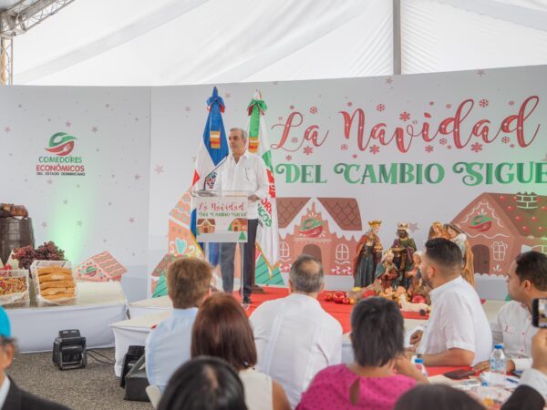 Presidente encabeza lanzamiento del programa «La Navidad del Cambio 2024»