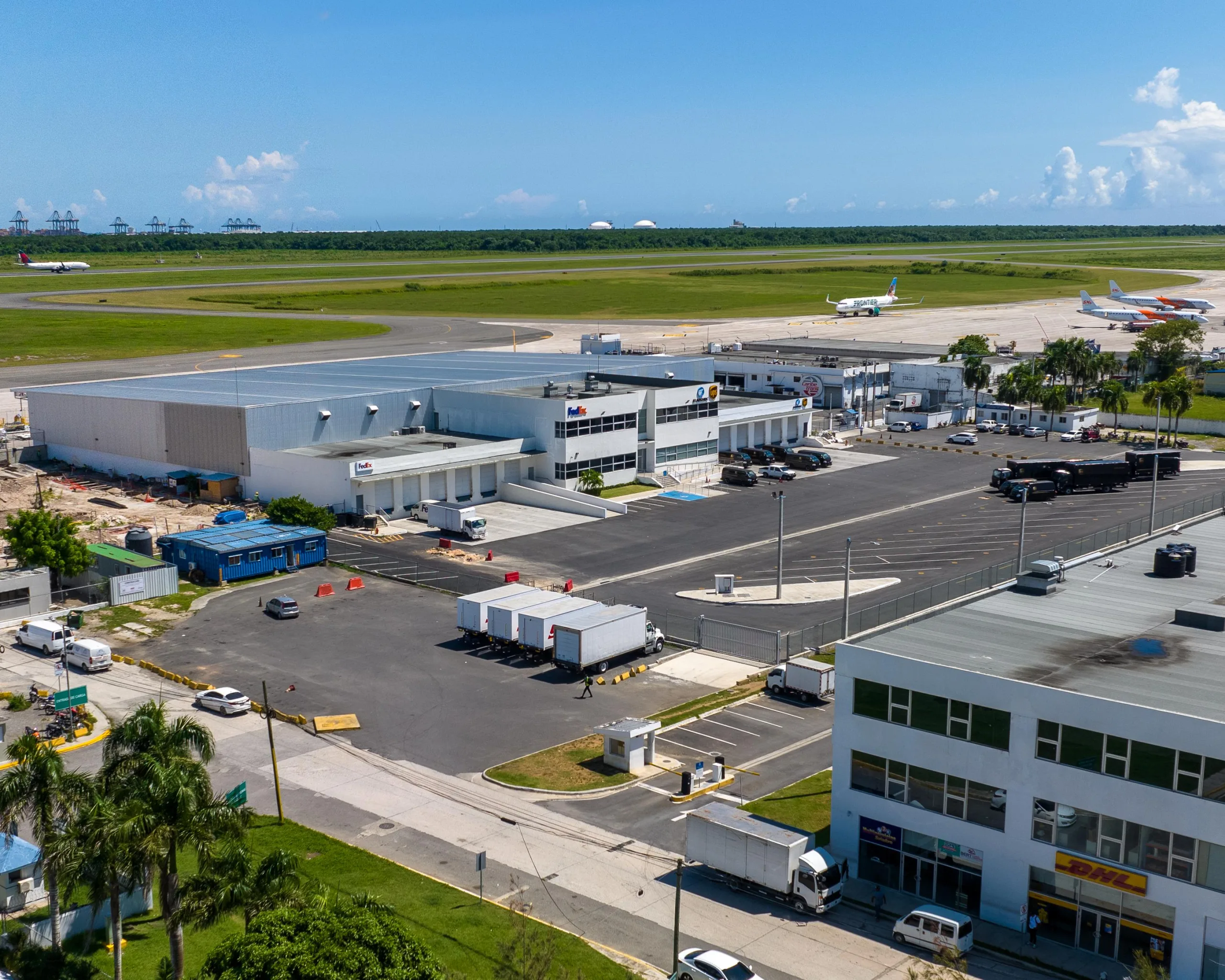 AERODOM transporta 55 millones de libras de carga aérea