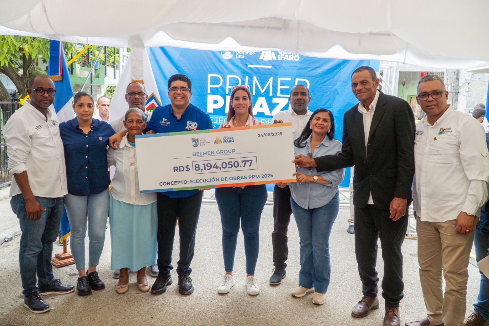 Ayuntamiento de Santo Domingo Este inicia la construcción de obras en el sector Los Frailes