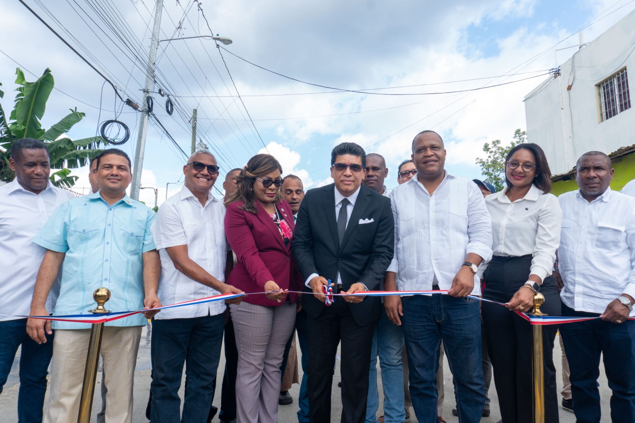 Alcalde de Santo Domingo Este inaugura sistema modelo de drenaje pluvial en Brisa del Este