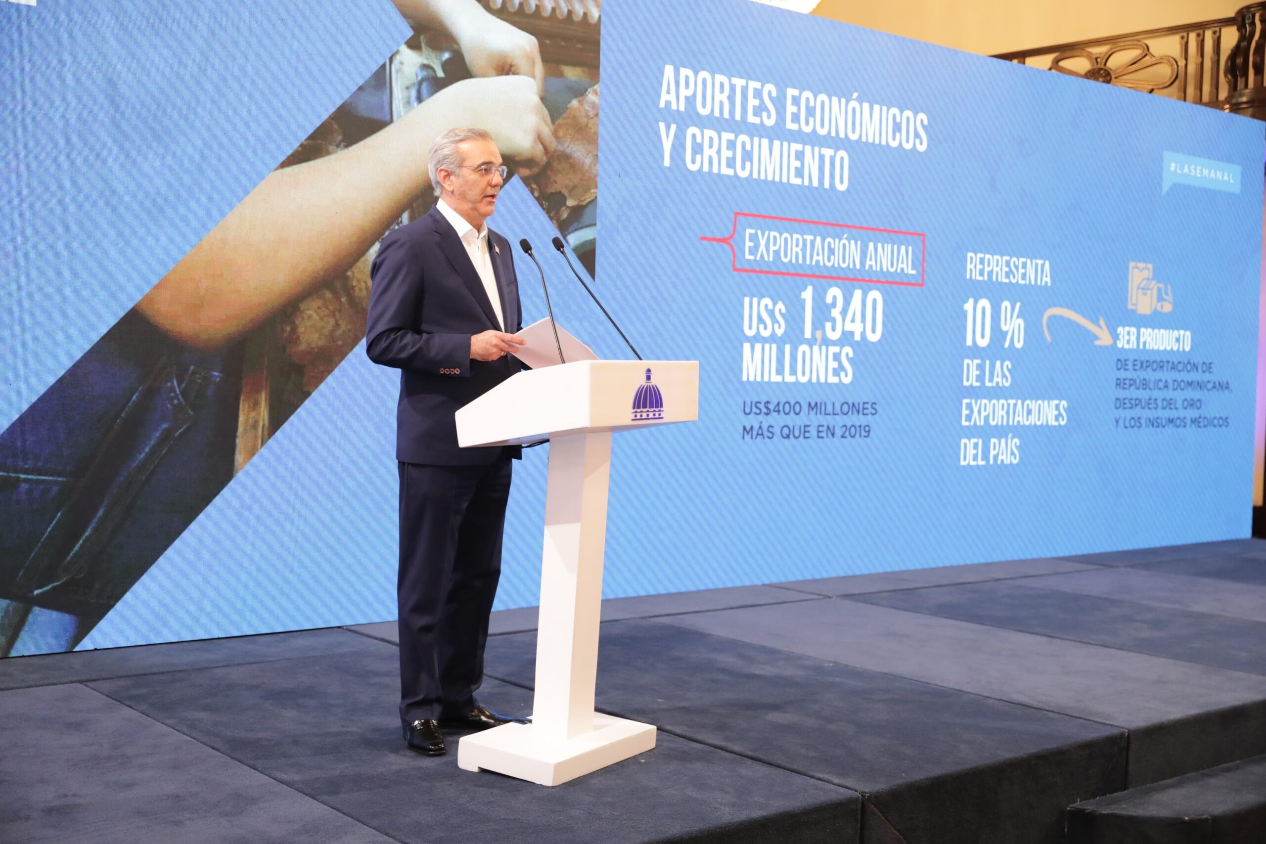 Presidente Abinader resalta el impacto del tabaco dominicano en la economía y el empleo