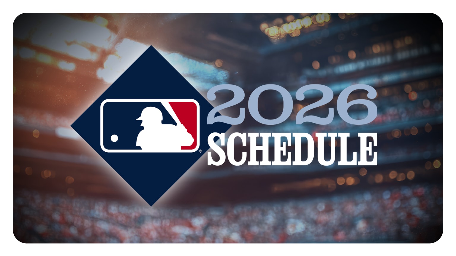 MLB publica el calendario del 2026; arrancará la acción el 25 de marzo