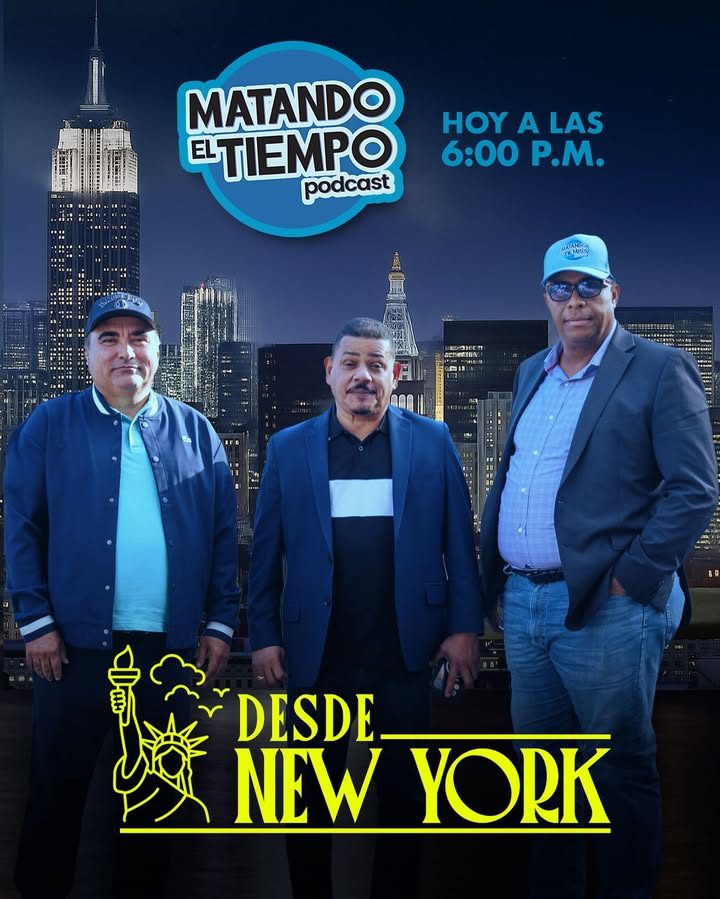Diáspora dominicana en Nueva York recibe con entusiasmo el estreno de Matando el Tiempo Podcast