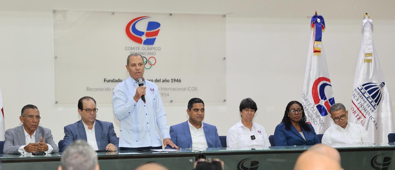Presidente del Comité Olímpico Dominicano destaca entrega oportuna de recursos