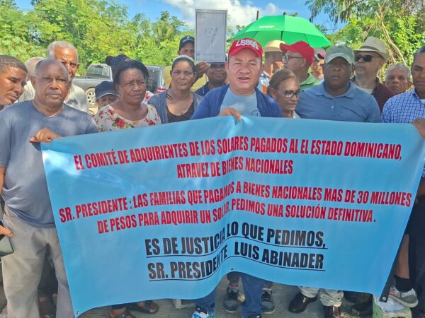 Adquirientes de solares aún esperan ser ubicados por Bienes Nacionales