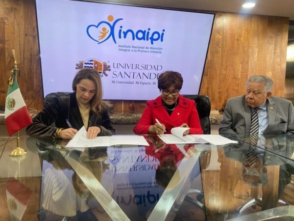INAIPI y Universidad Santander firman acuerdo