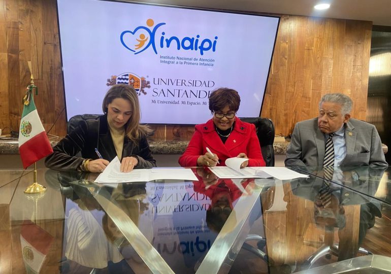 INAIPI y Universidad Santander firman acuerdo