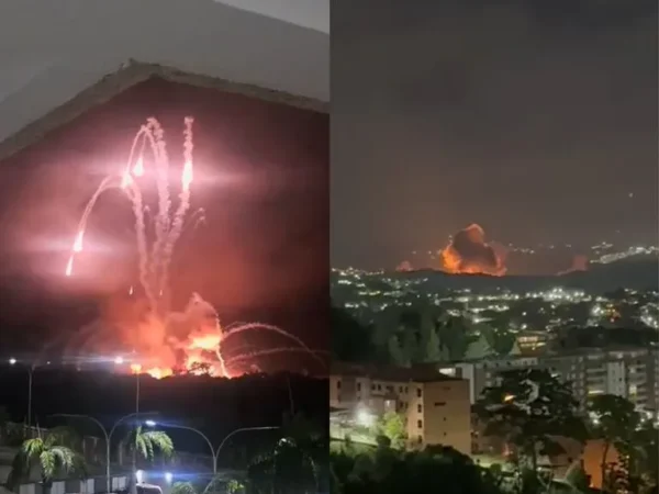 Reportan explosiones y sobrevuelo de aviones en Caracas y otras partes del país