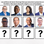 Pocos políticos dieron la cara en Santo Domingo Este en Navidad y Año Nuevo