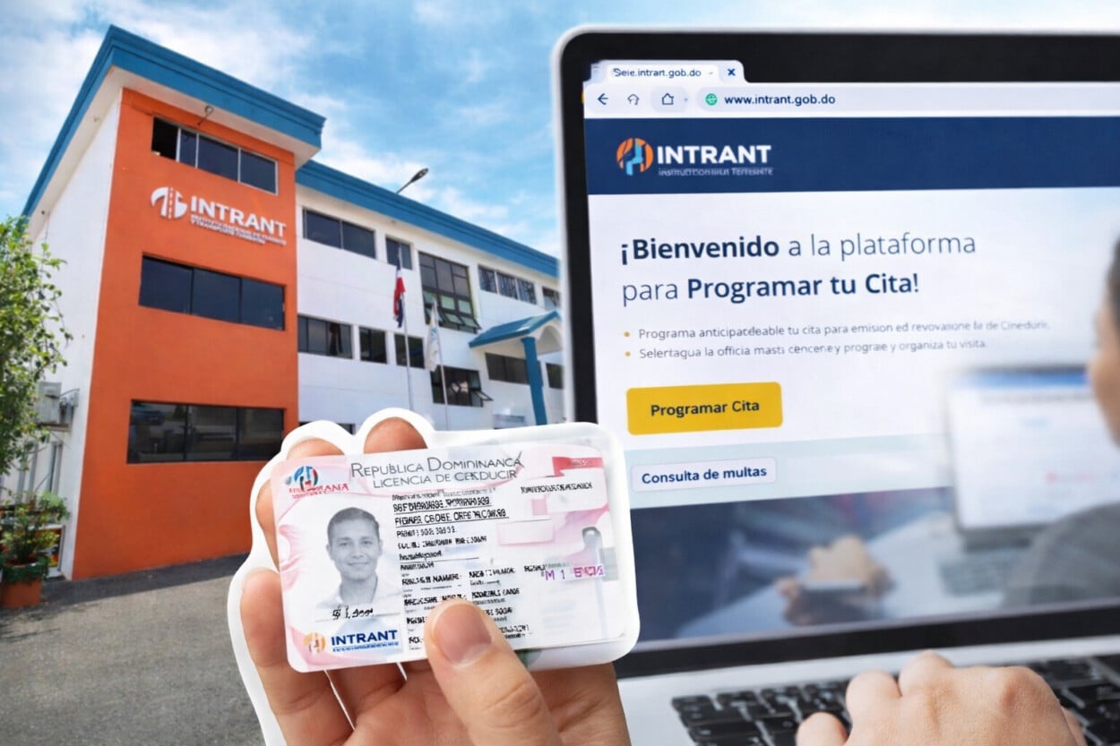 INTRANT habilita citas en línea para la nueva licencia de conducir