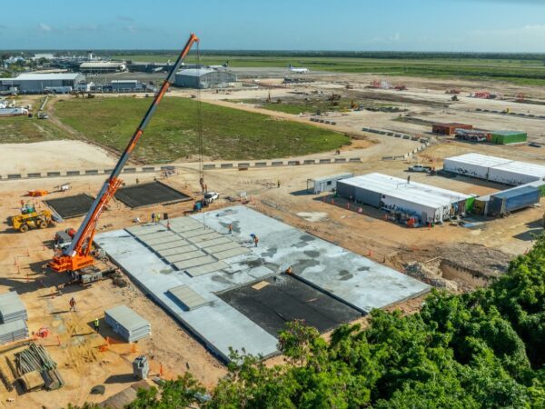 Avanza construcción de nueva terminal del Aeropuerto Internacional Las Américas