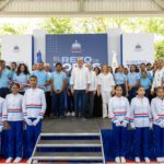 Presidente Abinader inaugura techado escolar en Cotuí