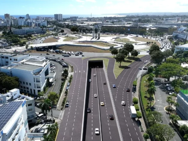 Hostos Rizik destaca apertura del túnel de Plaza de la Bandera
