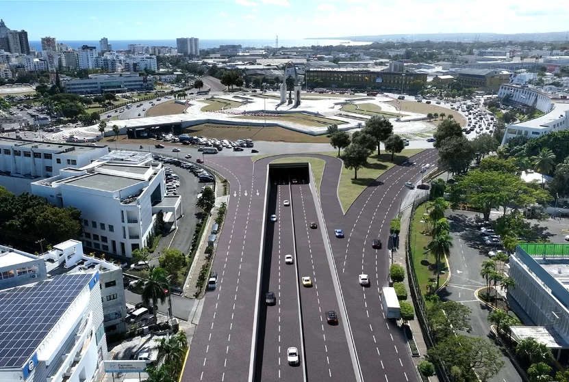 Hostos Rizik destaca apertura del túnel de Plaza de la Bandera
