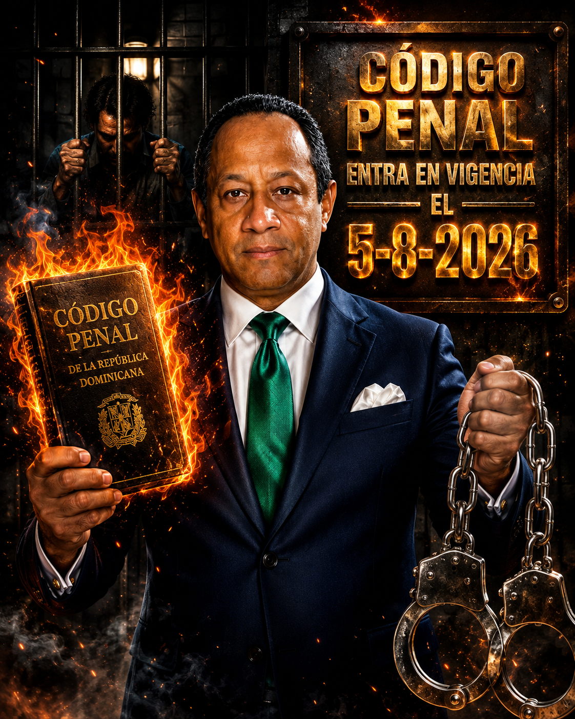 Nuevo Código Penal entrará en vigencia el 5 de agosto de 2026
