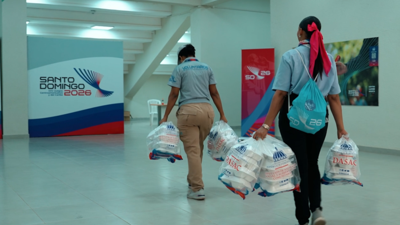 DASAC suministra más de 8,000 raciones de alimentos cocinados diariamente en los XXV Juegos Centroamericanos y del Caribe Santo Domingo 2026