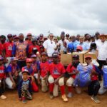 Equipo político de Wellington Arnaud comparte con niños y dirigentes deportivos de San José de Mendoza
