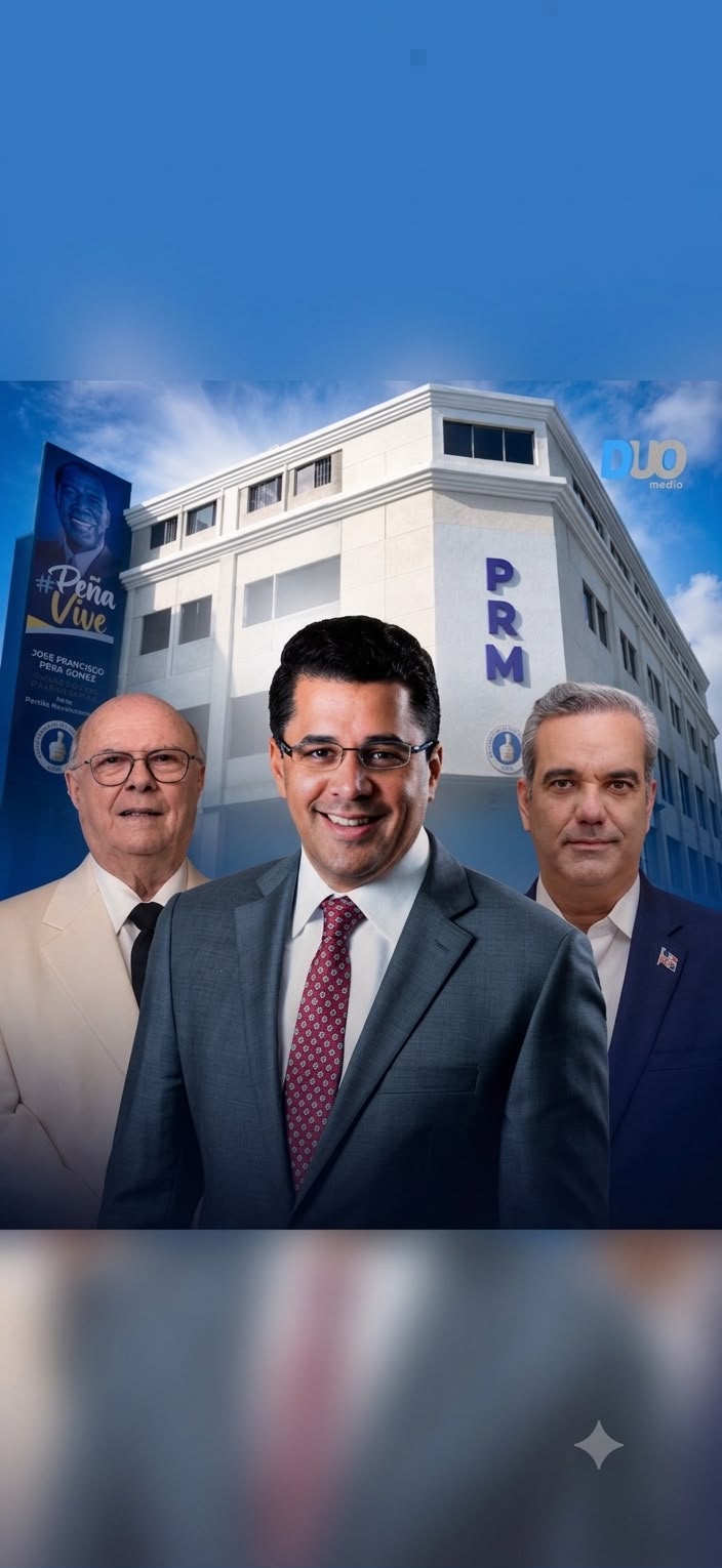 Luis Abinader, Hipólito Mejía y David Collado logran acuerdo por la unidad del PRM