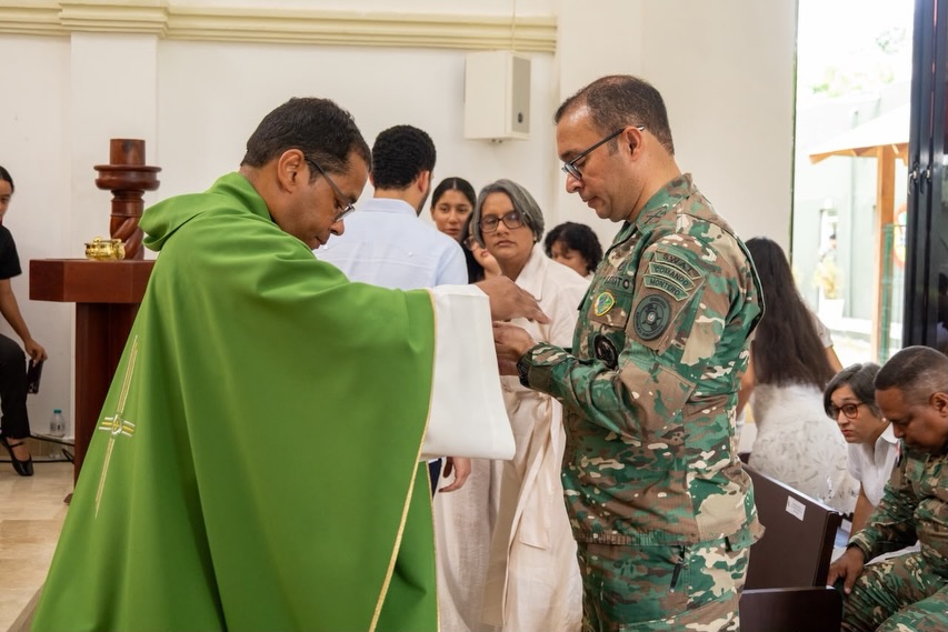 Ejército de República Dominicana celebra misa de acción de gracias
