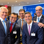 Abinader participa en encuentro encabezado por Donald Trump en Nueva York