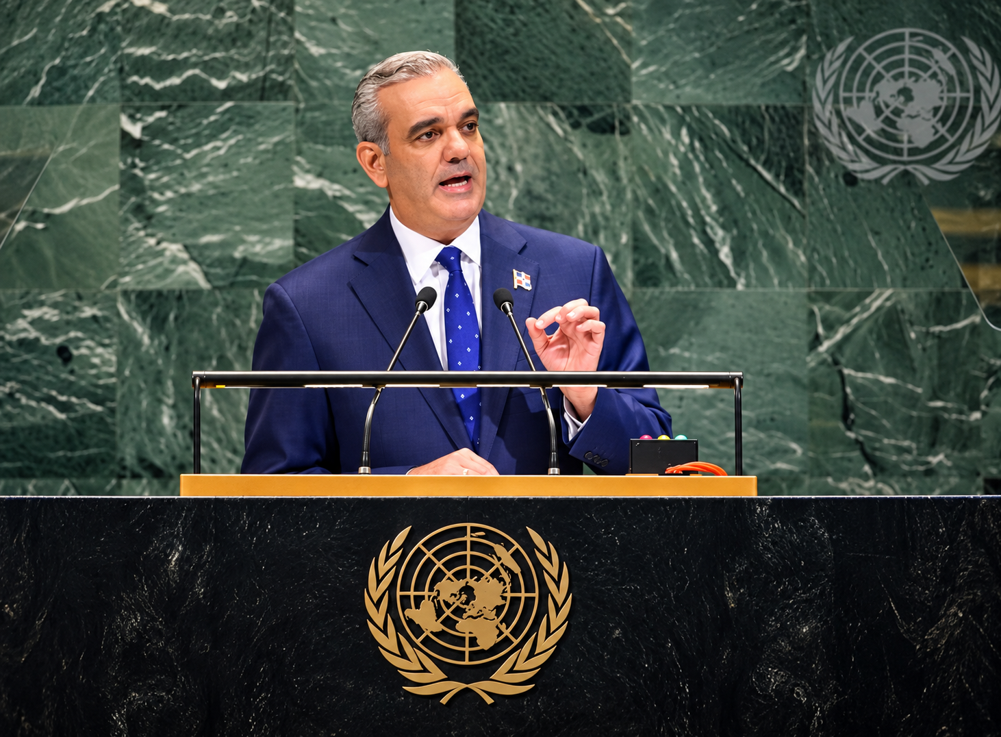 Abinader destaca ante la ONU reducción de la pobreza y récords de inversión extranjera y exportaciones