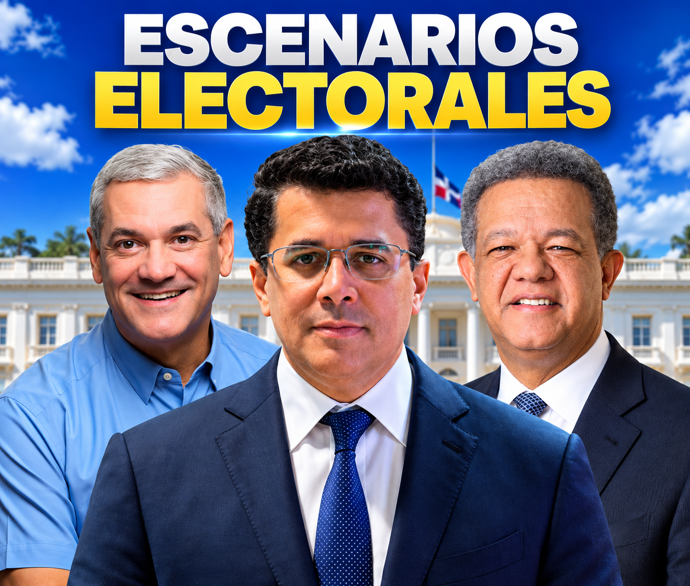 David, Leonel y Gonzalo encabezan las preferencias internas de sus partidos