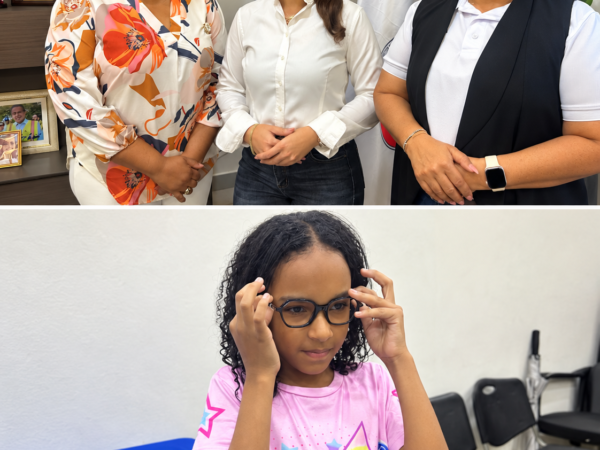 Junta Municipal de San Luis realiza operativo de salud visual para niños de la comunidad